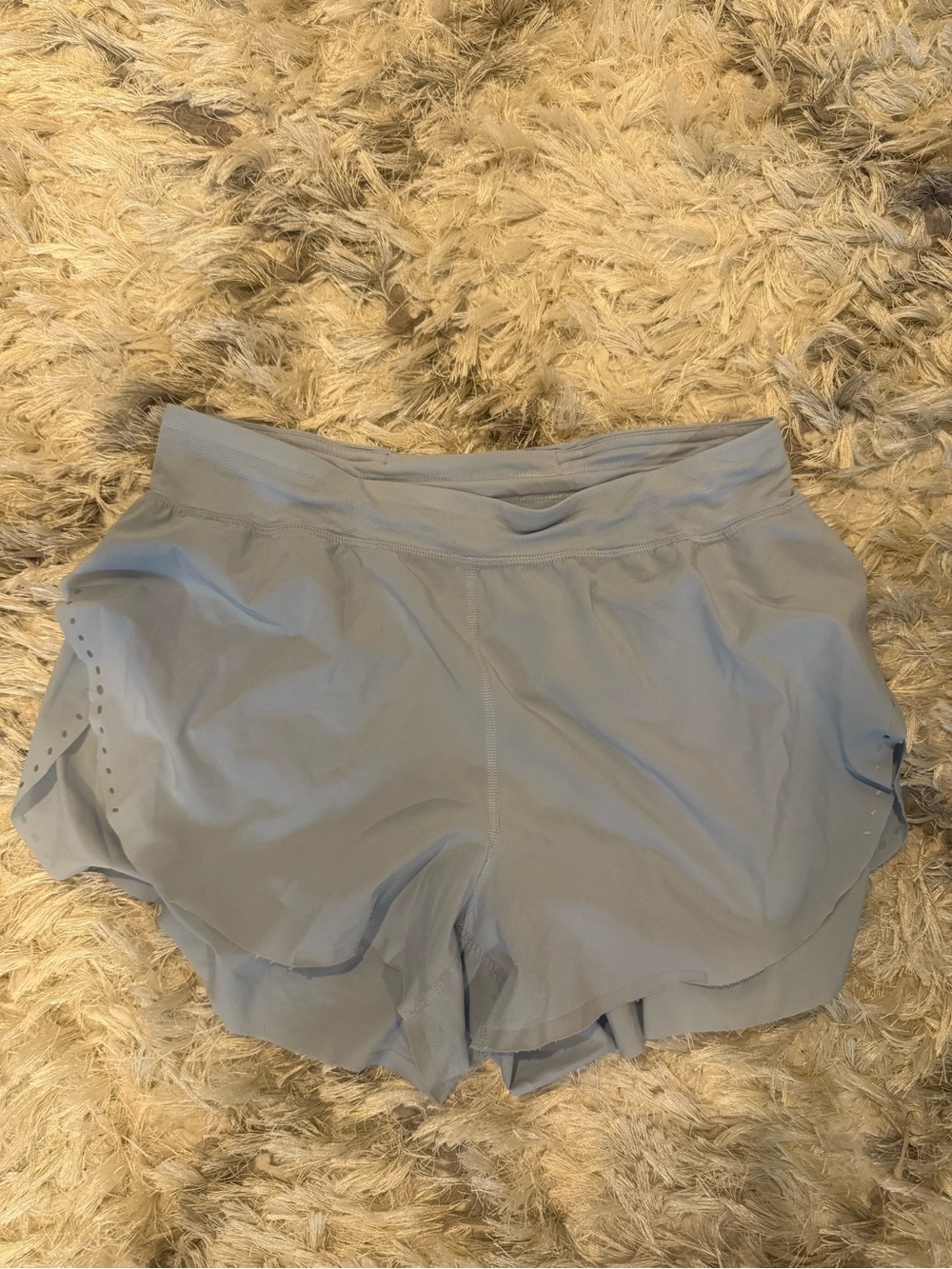 lululemon athletica Powder Blue Running Shorts